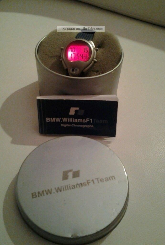 Bmw Williams F1 Team Digital - Chronograph Armbanduhren Bild