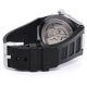 Iwc Ingenieur Automatic Uhr Aus Edelstahl - Schwarzes Zifferblat Kautschuk - Armband Armbanduhren Bild 5