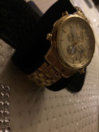 Citizen Wr 100 Herren Armbanduhr Gold Bild
