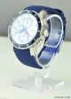 Uhr Uhren Guess Armbanduhr Unisex Herren Blau Gummi Quarz Deu Armbanduhren Bild 1