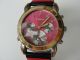 Fossil Chrono Quarz,  Mit Roten Lederband Armbanduhren Bild 1