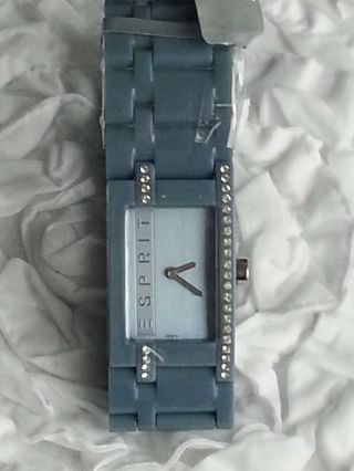 Damen Uhr Esprit Houston Blau,  Glitzer Strass Mit Box Geschenkidee Bild