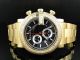 Herren Armbanduhr Gucci Ya101334 3.  25cm 101 G Gold Pvd Echte Diamanten 44m Armbanduhren Bild 3