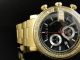 Herren Armbanduhr Gucci Ya101334 3.  25cm 101 G Gold Pvd Echte Diamanten 44m Armbanduhren Bild 8