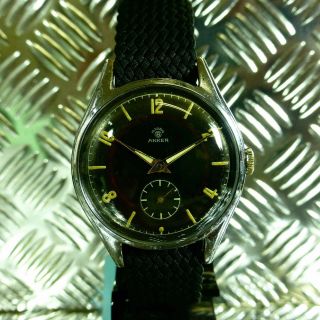 Vintage Echte Top 30èr Jahre Bifora Anker 102 Rar Armbanduhr Bild