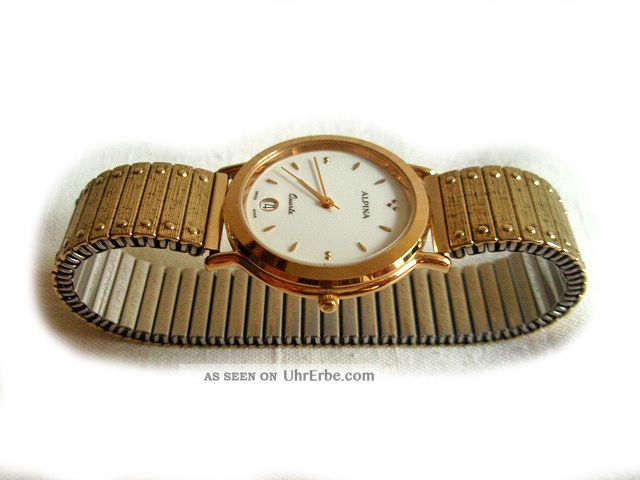 Elegante Armbanduhr Von Alpina Armbanduhren Bild