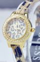 Uhr Uhren Guess Armbanduhr Damen Petite Leopard Leder Quarz Deu Armbanduhren Bild 2