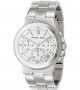 Michael Kors Uhr Mk5221 Damenuhr Parker Silber Chrono Datum Uhr 250€ Ovp Armbanduhren Bild 2