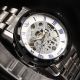 Sewor Herren Schwarz Handaufzug Mechanische Uhr Metall Armband Uhr 4 Farben Armbanduhren Bild 18