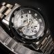 Sewor Herren Schwarz Handaufzug Mechanische Uhr Metall Armband Uhr 4 Farben Armbanduhren Bild 4