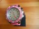 Kyboe Fluor Series Fs - 003 Giant 48 Pink - - Ovp - Leuchtfunktion - Armbanduhren Bild 1