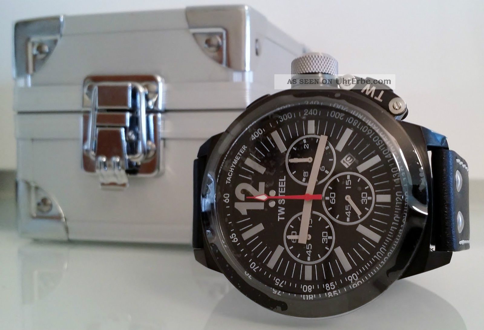 Tw Steel Twce 1034 Ceo Canteen Xxl Edelstahl Chronographen Uhr Ø 5,  0 Cm Armbanduhren Bild