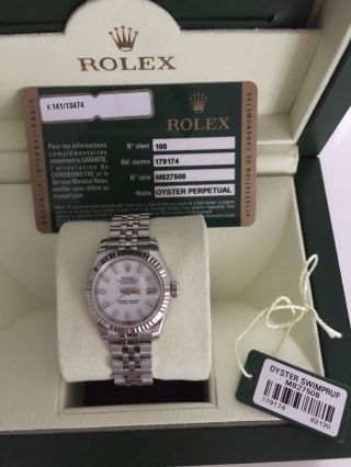 Rolex Oyster Perpetual Damen Uhr Bild