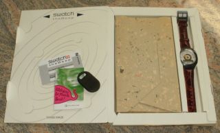 Swatch Pan204 The Beep Scall Numeric - In Orig.  Verpackung Ex Sammlung Unbenutzt Bild