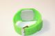 Grün Digital Led Uhr Mit Silikonarmband Grün Armbanduhren Bild 2
