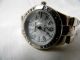 Excellanc Exclusiv Damen Uhr Perlmuttoptik Zifferblatt Kristall 25mm White Pearl Armbanduhren Bild 9