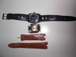 Ankra 53 Uhr 17 Jewels Shockproof Und Morita Gold Uhr 18k Pl.  Armbanduhren Bild