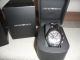 Armani Damen Uhr Chronograph Schwarz Keramik Armbanduhr Ar1411 Uvp - Armbanduhren Bild 1