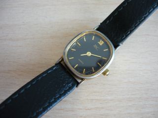Mc Quarz Damen Armbanduhr Goldfarben Läut Und Hält Die Zeit Sehr Gut Bild