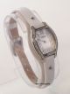 Fossil Damenuhr / Damen Uhr Leder Weiß Silber Strass Es3288 Armbanduhren Bild 1