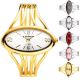 Damen Uhr Armbanduhr Armreifuhr Quarzuhr Armkette Legierung Gold/silber Geschenk Armbanduhren Bild 1