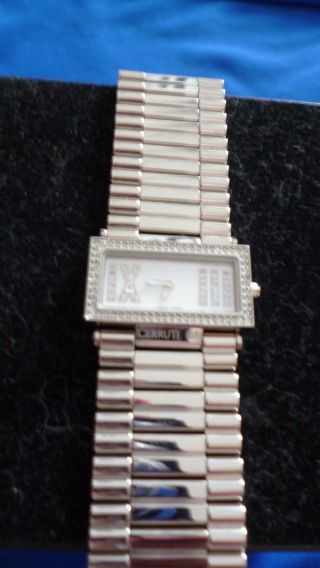 Damen - Armbanduhr / Fa.  Cerutti1881 / Mit Swarowski - Kristallen Bild