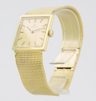 Vintade Omega Goldband - Uhr Mit Handaufzug Kal.  620 GehÄuse & Band 750/000 Gold Bild