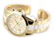 Excellanc Damenuhr Spangenuhr Weiß Gold Se533 Armbanduhren Bild 1