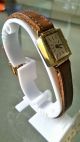 Glashütte Damen Armbanduhr Vergoldet Und 17 Steinen Top Armbanduhren Bild 3