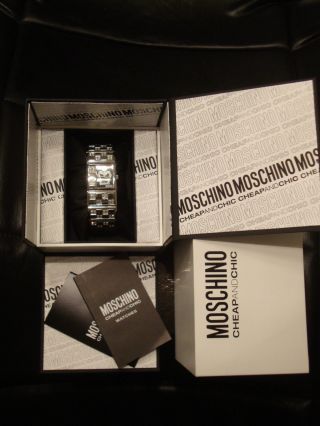 Moschino And Chic Uhr Model I Love Queen M.  Strass - Steinen Bild