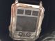 Dolce Gabbana Sea Quest Unisex Uhr Schwarz Mit Lederarmband / Digital Anz. Armbanduhren Bild 11