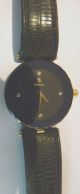 H.  Stern Saphire Watch Gelbgold Safir Diamond 30 Mm Vintage Armbanduhren Bild 4