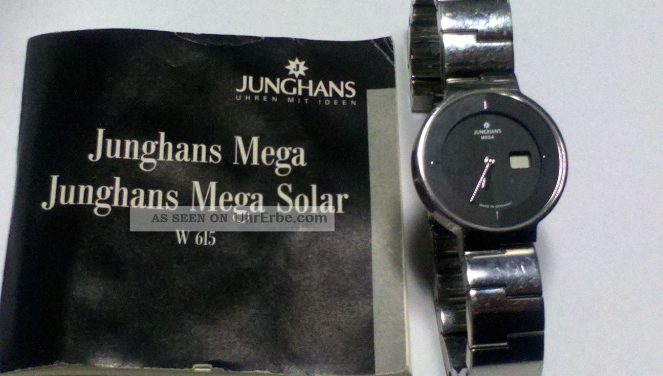 Junghans Funkuhr Mega Dcf 77