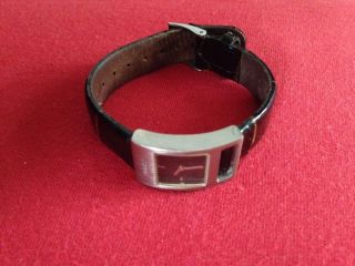 Esprit Damenuhr Armband - Uhr Kleine Uhr Schwarzes Lederarmband Bild