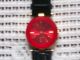 Rote Damen Armbanduhr Von Christian View Mit Facettiertem Glas,  Lederarmband Armbanduhren Bild 2