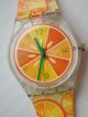 Swatch Uhr Armbanduhr 2003 So Fresh Ge102 Orange Gent Sommerspecial Armbanduhren Bild 10
