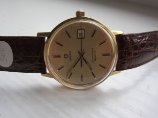 Omega Seamaster Quartz Armbanduhr Juwelier Jauns Mit Datum Bild