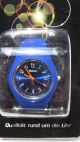 Armbanduhr Damenarmbanduhr Colour Watch Silikonuhr,  Blau - Armbanduhren Bild 1