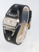Fossil Damenuhr / Damen Uhr Leder Schwarz Silber Bq1115 Armbanduhren Bild 2