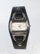 Fossil Damenuhr / Damen Uhr Leder Schwarz Silber Bq1115 Armbanduhren Bild 3