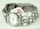 Uhr Uhren Guess Armbanduhr Damen Silber Edelstahl G - Link Quarz Deu Armbanduhren Bild 2