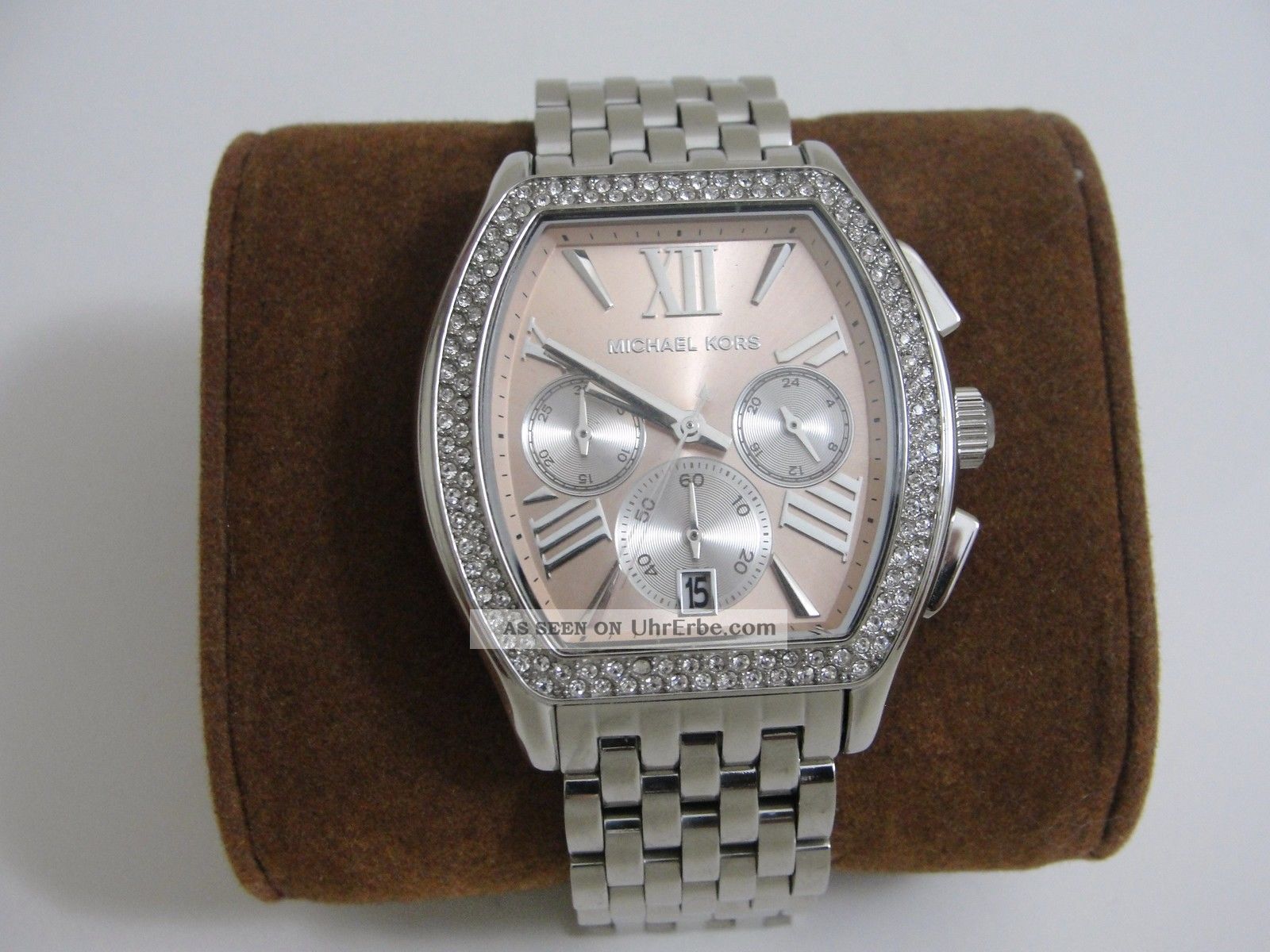 Michael Kors Mk5897 Amherst Chronograph Silber Damen Uhr michael-kors-mk5897-amherst-chronograph-silber-damen-uhr
