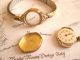 Vintage Art Deco Style Swiss Bulova Diamanten Dau Von 1961 Vergoldet Handaufzug Armbanduhren Bild 1