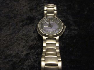 Citizen Titanium Solar Cell Wr 100 Uhr Armbanduhr Uhren Bild