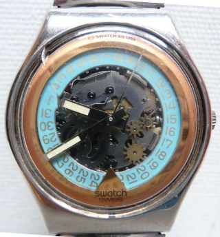 Gy400 Gy401 Swatch Gent Day Off 1989 Voll Funktionsfähig Bild