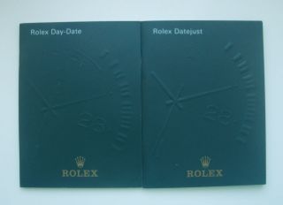 Rolex Datejust Deutsch 2002,  Rolex Day - Date 2000 Deuts Booklet Bild