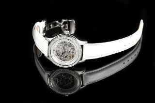 Carucci Damen Automatik Uhr Damenuhr Ca2212sl Weiß Carini Bild