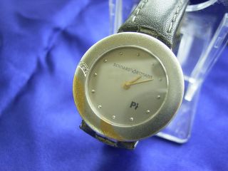 Bernard Vortmann - Uhr Platin 950 Brillanten Pt - Damenuhr - Hoher Np Bild