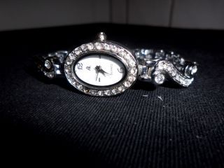 Damen Armbanduhr - Mit Strass - Steine Besetzt Bild