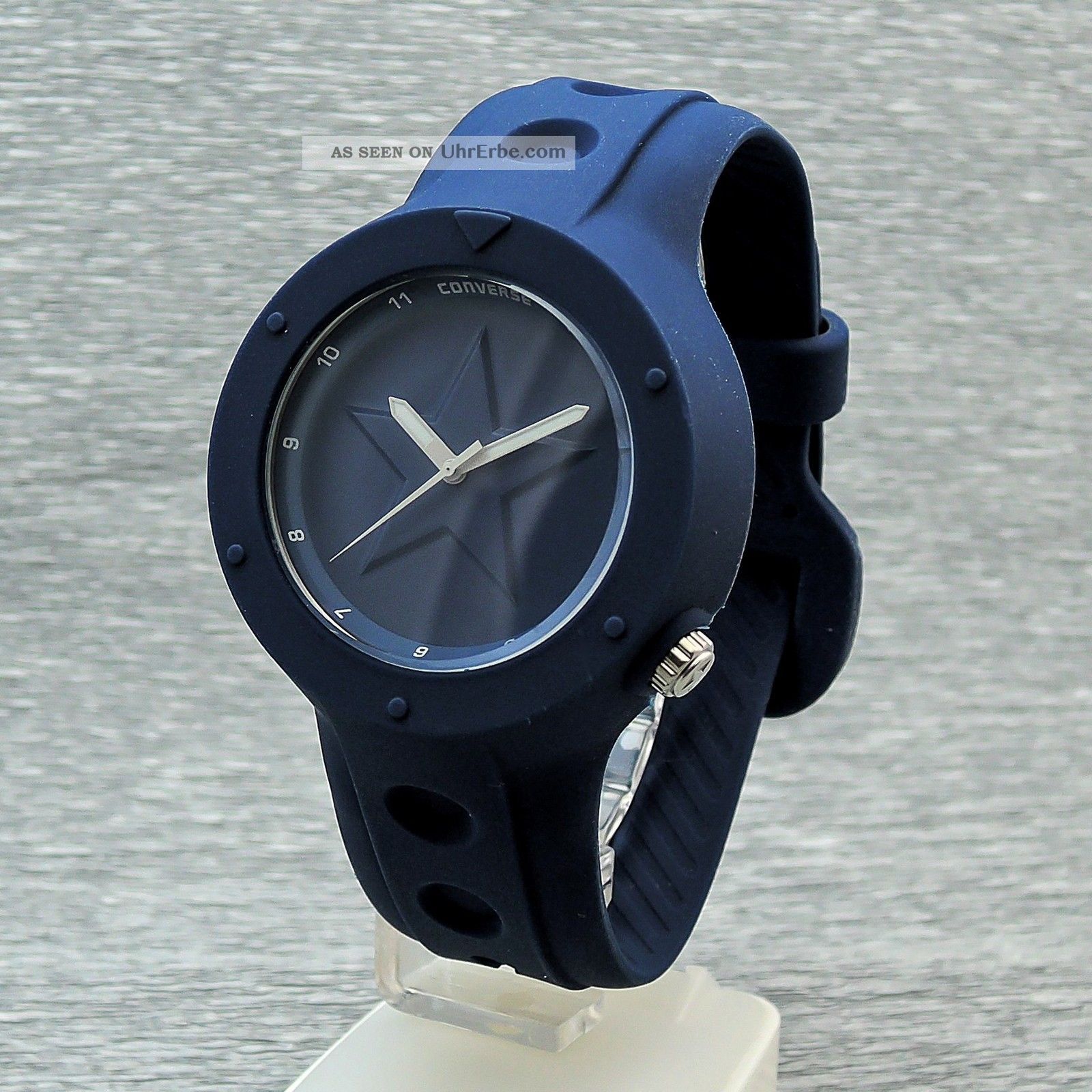 Damenuhr Herrenuhr Quarz Converse Rookie Vr001 - 410 Quarzuhr Uhr Blau Armbanduhren Bild